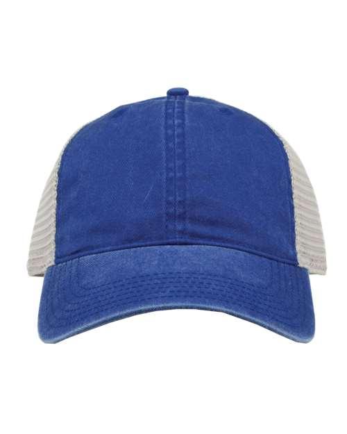 The Game Pigment-Dyed Trucker Cap GB460 - Dresses Max