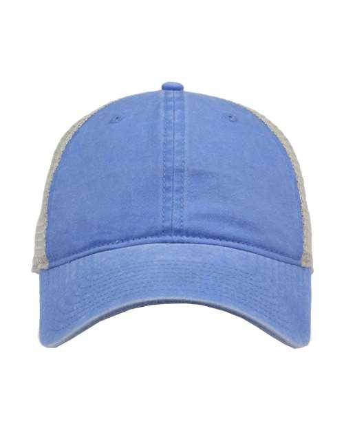 The Game Pigment-Dyed Trucker Cap GB460 - Dresses Max