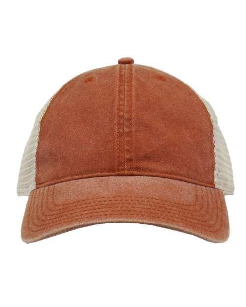 The Game Pigment-Dyed Trucker Cap GB460 - Dresses Max