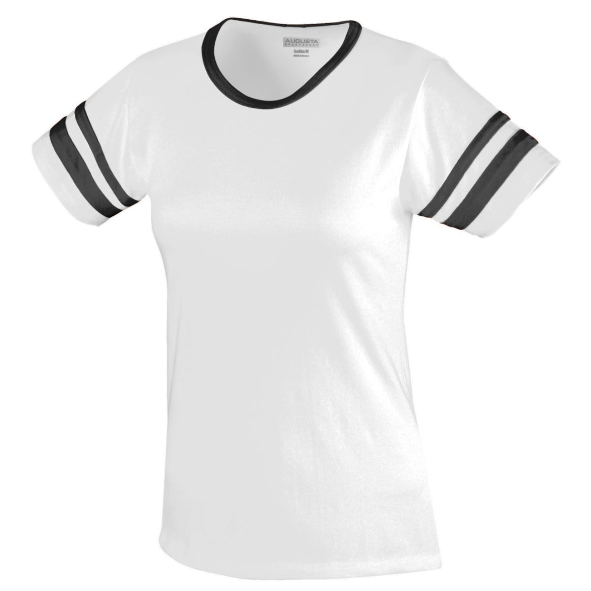 Ladies Junior Fit Cotton/Spandex Camp Tee