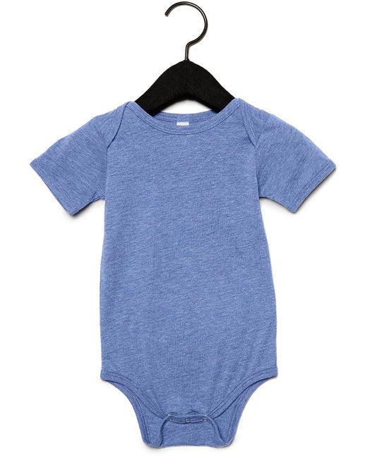 Bella + Canvas Infant Triblend Short-Sleeve One-Piece 134B - Dresses Max