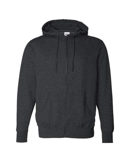 Independent Trading Co. Full-Zip Hooded Sweatshirt AFX4000Z - Dresses Max