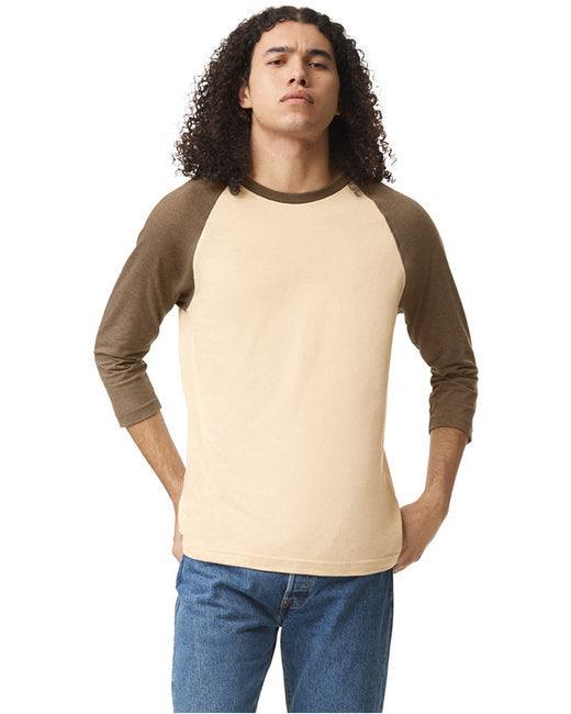 American Apparel Unisex CVC Raglan T-Shirt 2003CVC - Dresses Max