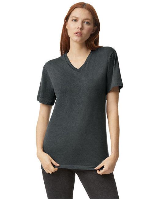 American Apparel Unisex CVC V-Neck T-Shirt 2006CVC - Dresses Max