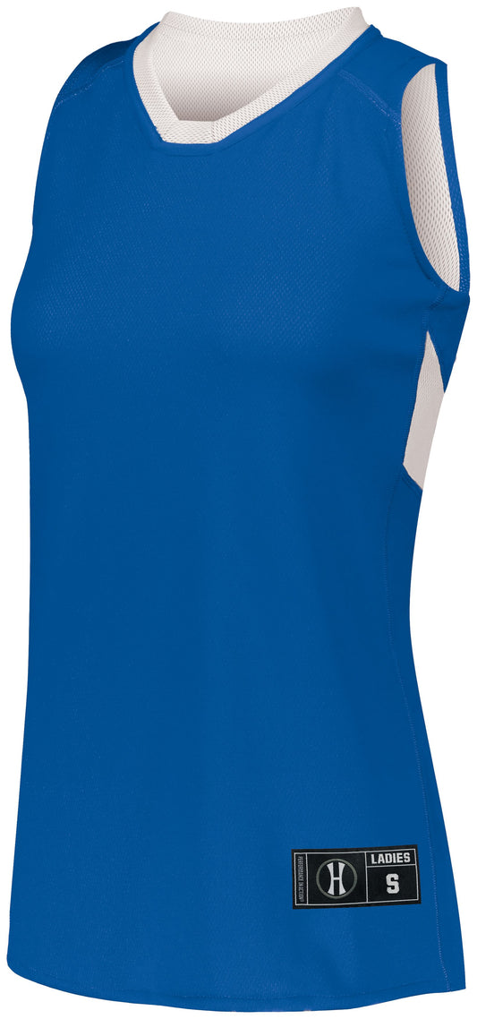 Ladies Dual-Side Single Ply Basketball Jersey 224378