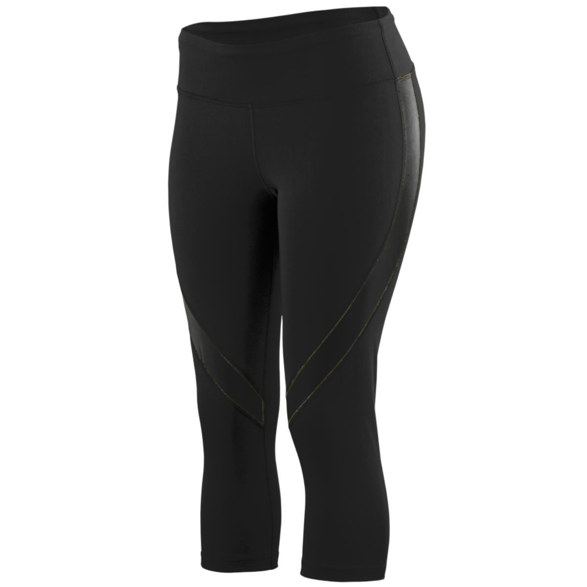 Ladies Action Color Block Capri 2405