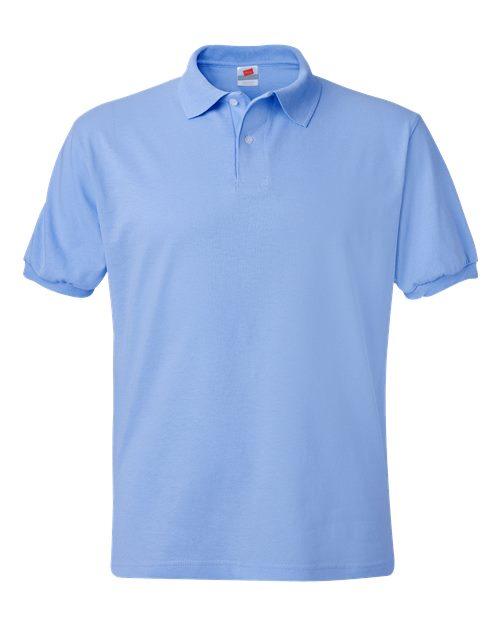 Hanes Ecosmart® Jersey Polo 054X - Dresses Max