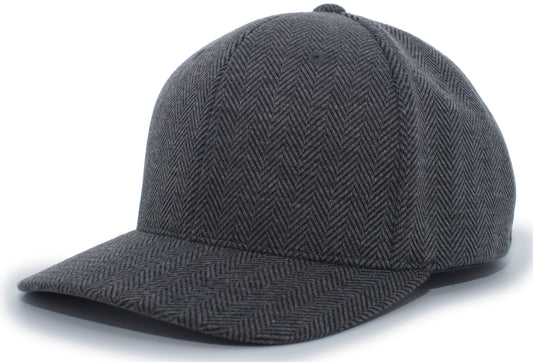 Herringbone Poly/Rayon Flexfit?? Cap 289F