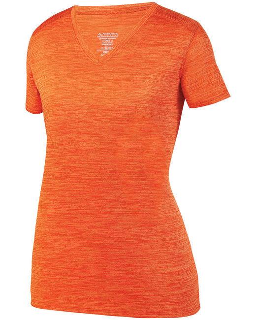 Augusta Sportswear Ladies' Shadow Tonal Heather Short-Sleeve Training T-Shirt 2902 - Dresses Max