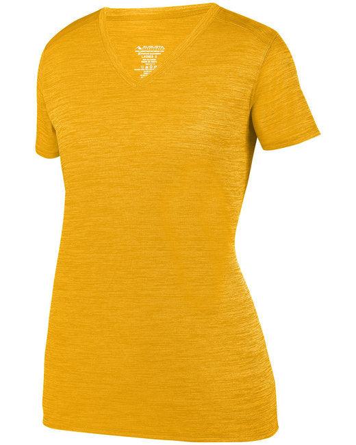 Augusta Sportswear Ladies' Shadow Tonal Heather Short-Sleeve Training T-Shirt 2902 - Dresses Max