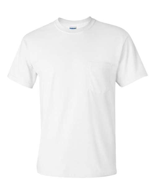 Gildan Ultra Cotton® Pocket T-Shirt 2300 - Dresses Max