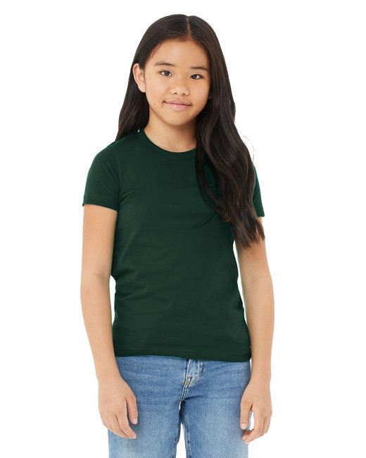 Bella + Canvas Youth Jersey T-Shirt 3001Y - Dresses Max