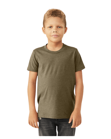 Bella + Canvas Youth CVC Jersey T-Shirt 3001YCV - Dresses Max