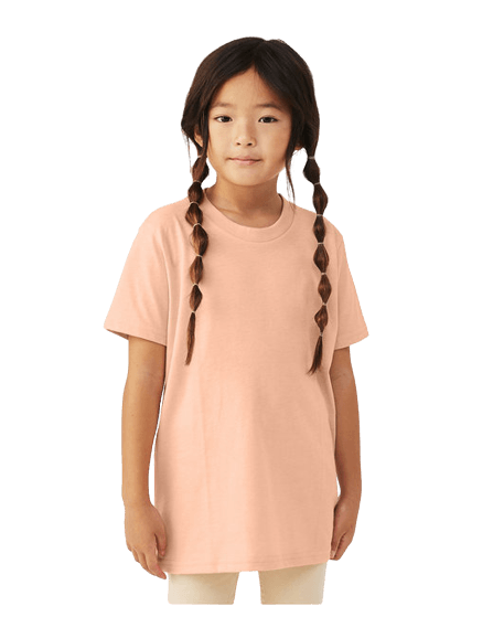 Bella + Canvas Youth CVC Jersey T-Shirt 3001YCV - Dresses Max