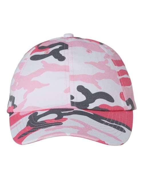 Valucap Adult Bio-Washed Classic Dad Hat VC300A - Dresses Max