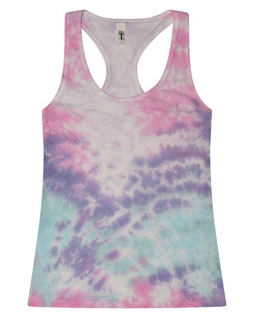 Tie-Dye Ladies' Racerback Tank 3400 - Dresses Max