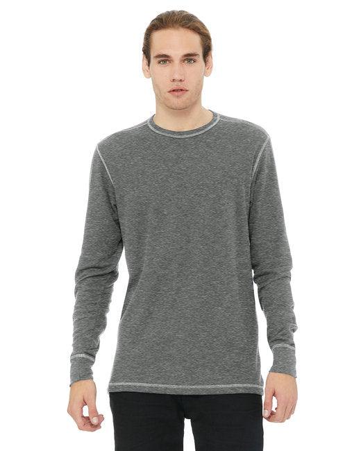 Bella + Canvas Men's Thermal Long-Sleeve T-Shirt 3500 - Dresses Max