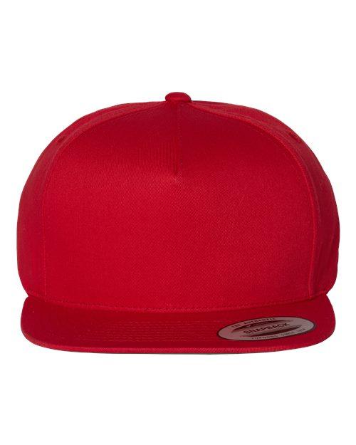 YP Classics Five-Panel Cotton Twill Snapback Cap 6007 - Dresses Max