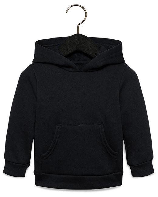 Bella + Canvas Toddler Sponge Fleece Pullover Hooded Sweatshirt 3719T - Dresses Max