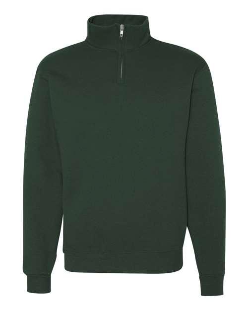 JERZEES Nublend® Cadet Collar Quarter-Zip Sweatshirt 995MR - Dresses Max