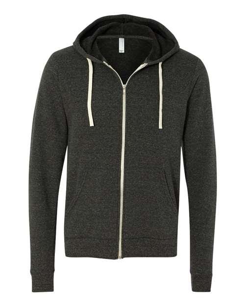 BELLA + CANVAS Triblend Sponge Fleece Full-Zip Hoodie 3909 - Dresses Max