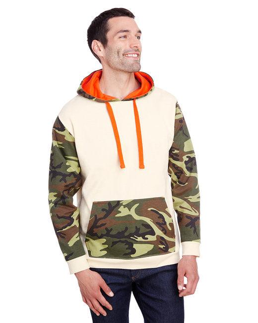 Code Five Men's Fashion Camo Hooded Sweatshirt 3967 - Dresses Max