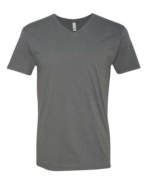 Next Level Unisex Cotton V-Neck T-Shirt 3200 - Dresses Max