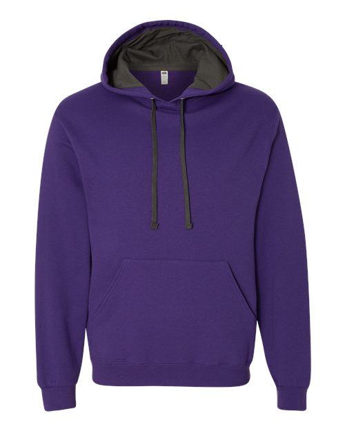 Fruit of the Loom Sofspun® Hooded Sweatshirt SF76R - Dresses Max