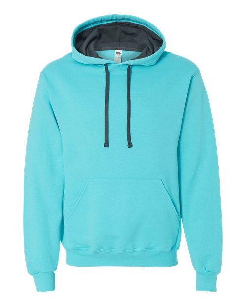 Fruit of the Loom Sofspun® Hooded Sweatshirt SF76R - Dresses Max