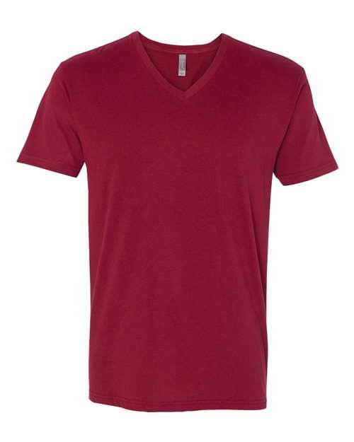 Next Level Unisex Sueded V-Neck T-Shirt 6440 - Dresses Max