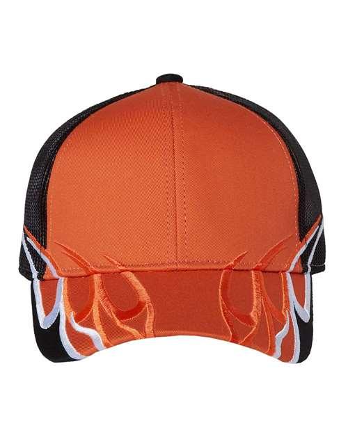 Outdoor Cap Flame Mesh-Back Cap WAV605M - Dresses Max