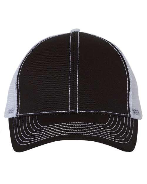 Mega Cap Twill-Front Trucker Cap 7641 - Dresses Max