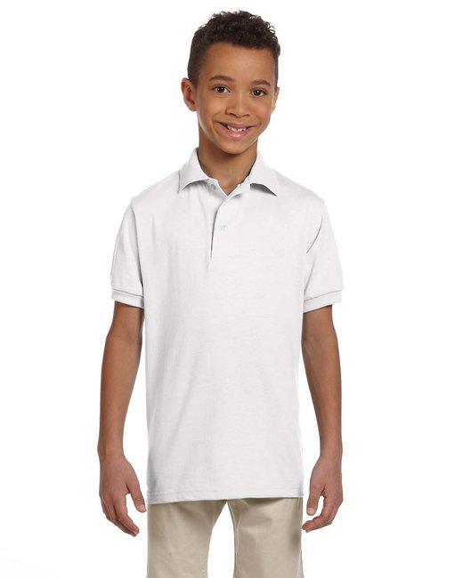 Jerzees Youth SpotShield Jersey Polo 437Y - Dresses Max