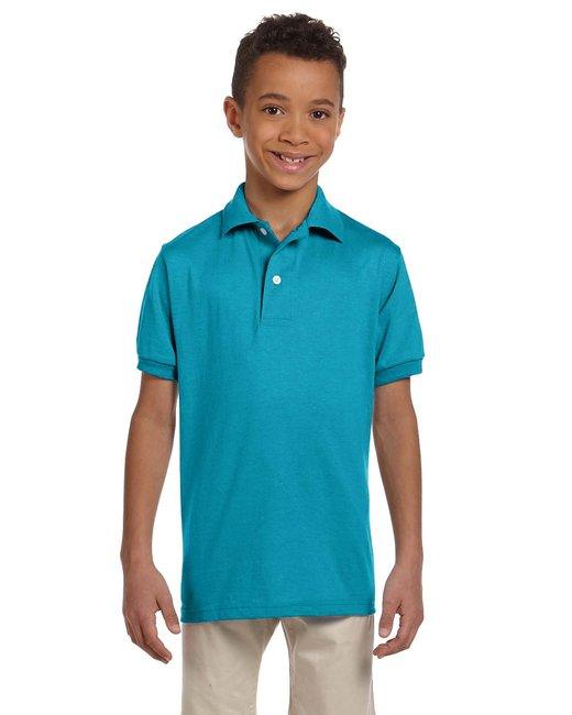 Jerzees Youth SpotShield Jersey Polo 437Y - Dresses Max