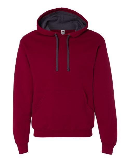 Fruit of the Loom Sofspun® Hooded Sweatshirt SF76R - Dresses Max