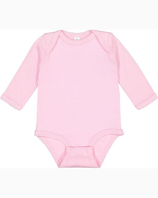 Rabbit Skins Infant Long-Sleeve Bodysuit 4411 - Dresses Max