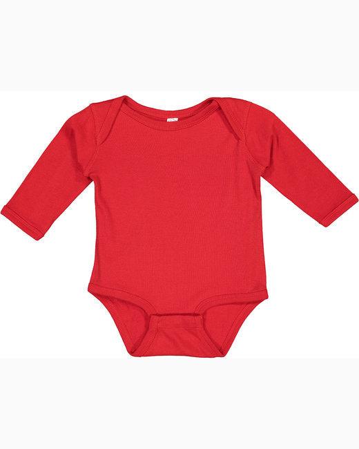 Rabbit Skins Infant Long-Sleeve Bodysuit 4411 - Dresses Max