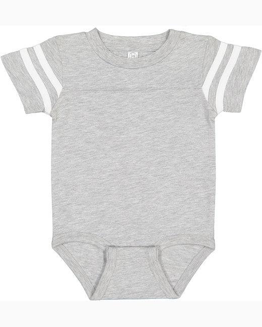 Rabbit Skins Infant Football Bodysuit 4437 - Dresses Max