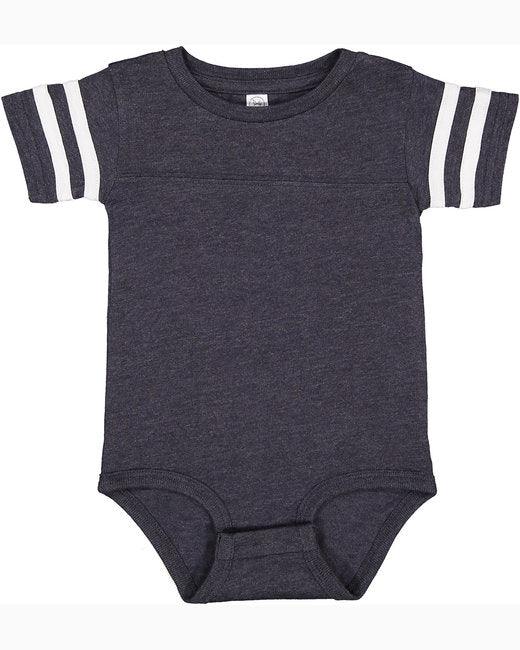 Rabbit Skins Infant Football Bodysuit 4437 - Dresses Max