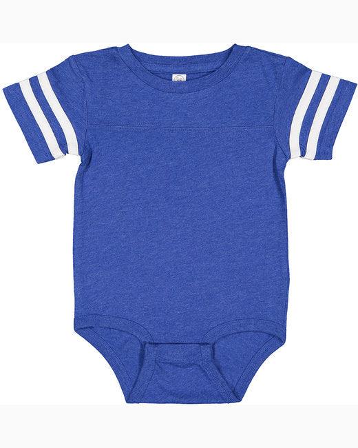 Rabbit Skins Infant Football Bodysuit 4437 - Dresses Max