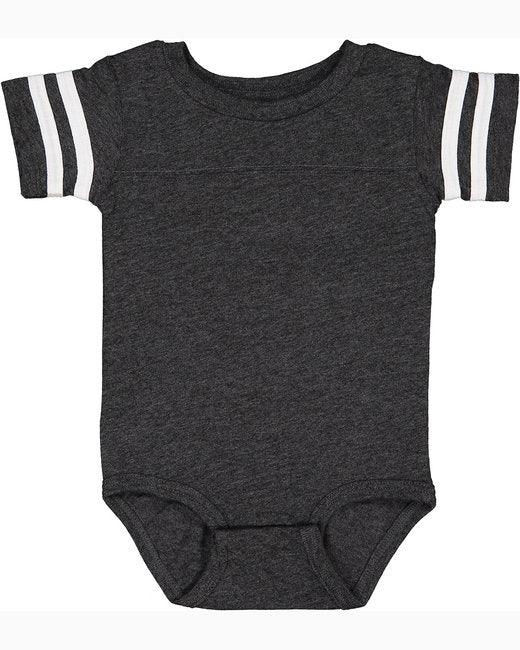 Rabbit Skins Infant Football Bodysuit 4437 - Dresses Max