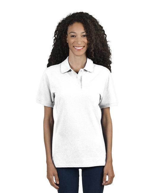 Jerzees Ladies' Premium 100% Ringspun Cotton Piqu Polo 443WR - Dresses Max