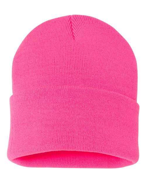 Sportsman Solid 12" Cuffed Beanie SP12 - Dresses Max