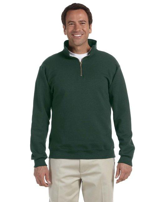 Jerzees Adult Super Sweats® NuBlend® Fleece Quarter-Zip Pullover 4528 - Dresses Max