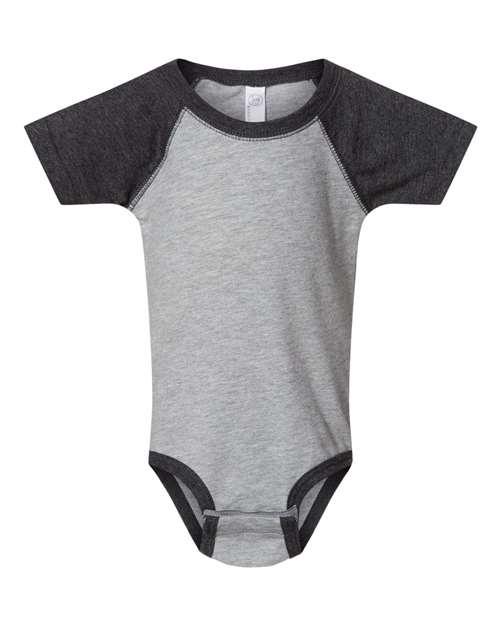 Rabbit Skins Infant Baseball Fine Jersey Bodysuit 4430 - Dresses Max