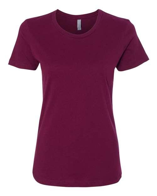 Next Level Women’s Cotton T-Shirt 3900 - Dresses Max