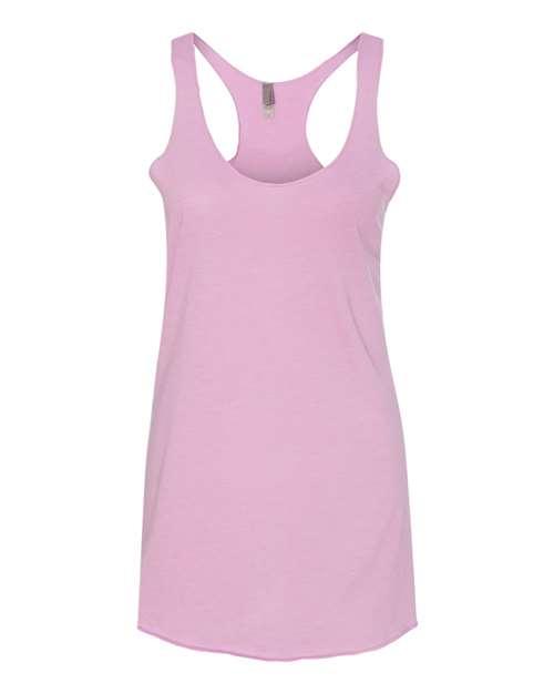 Next Level Women’s Triblend Racerback Tank 6733 - Dresses Max