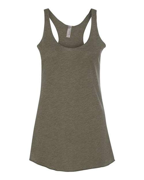 Next Level Women’s Triblend Racerback Tank 6733 - Dresses Max