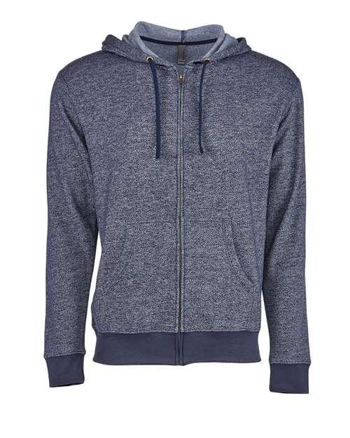 Next Level Unisex Pacifica Full-Zip Hoodie 9600 - Dresses Max