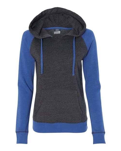 MV Sport Women’s Harper Raglan Hooded Sweatshirt W17127 - Dresses Max